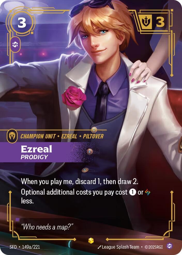 Ezreal - Prodigy (Alternate Art) [Spiritforged]
