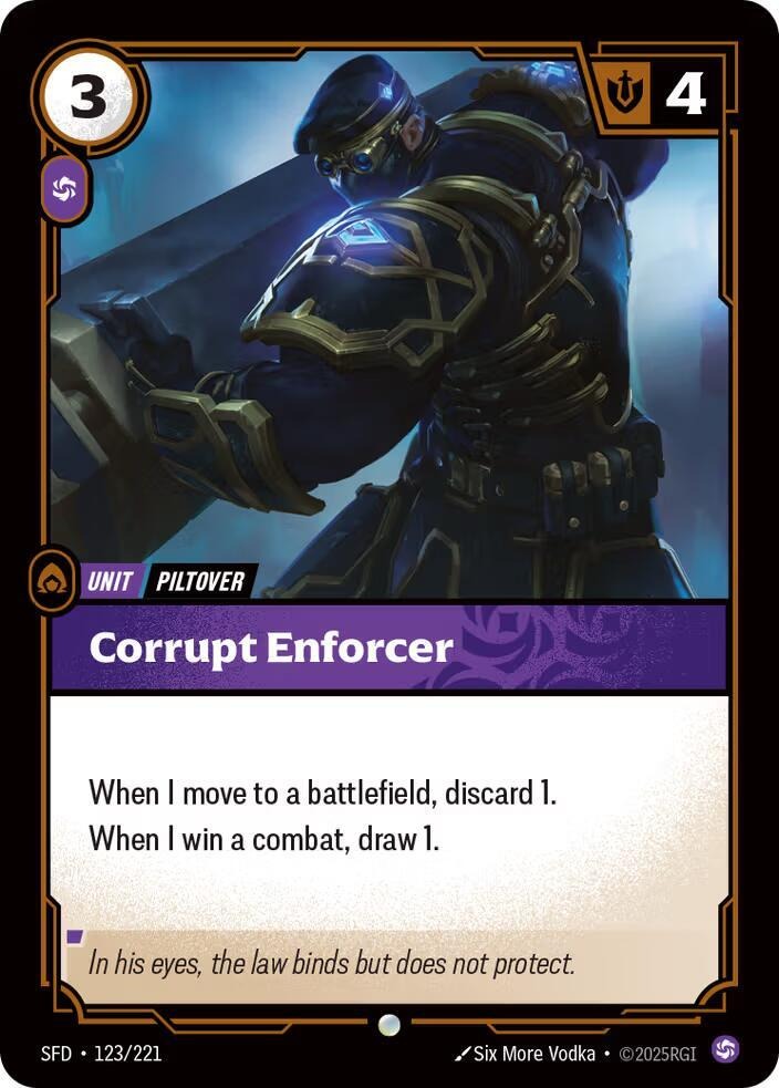 Corrupt Enforcer [Spiritforged]