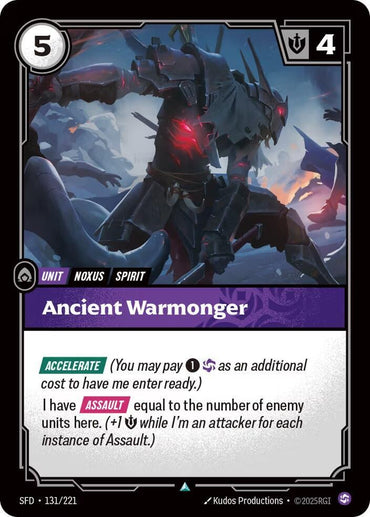 Ancient Warmonger [Spiritforged]