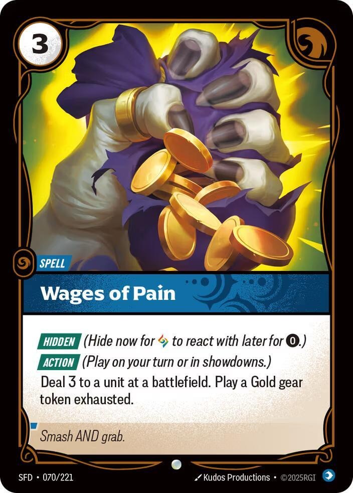 Wages of Pain [Spiritforged]