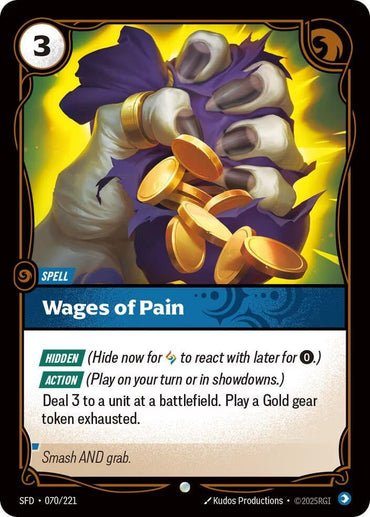 Wages of Pain [Spiritforged]