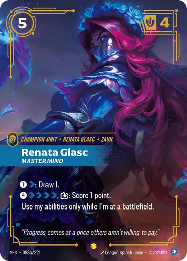 Renata Glasc - Mastermind (Alternate Art) [Spiritforged]
