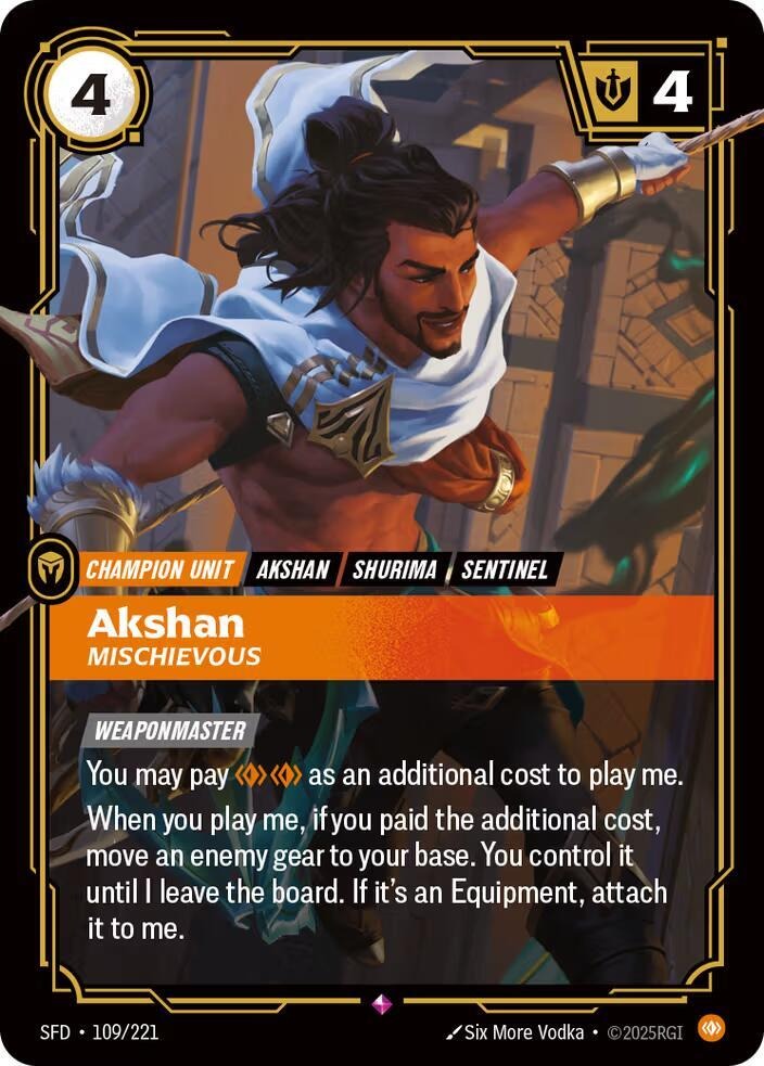 Akshan - Mischievous [Spiritforged]
