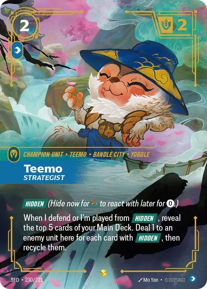 Teemo - Strategist (Overnumbered) [Spiritforged]