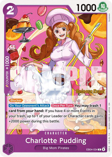 Charlotte Pudding (EB04) [The Azure Sea's Seven Release Event Cards]