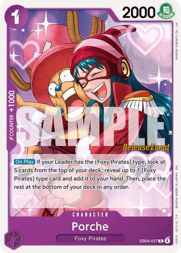 Porche (EB04) [The Azure Sea's Seven Release Event Cards]