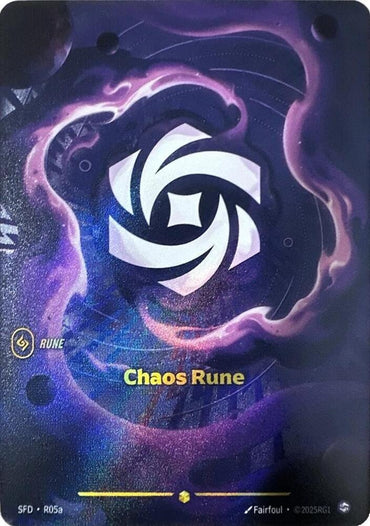 Chaos Rune (Alternate Art) [Spiritforged]