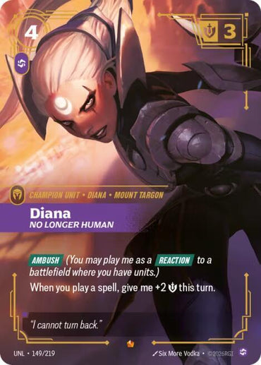 Diana - No Longer Human - Unleashed