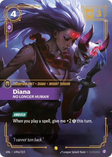 Diana - No Longer Human (Alternate Art) - Unleashed