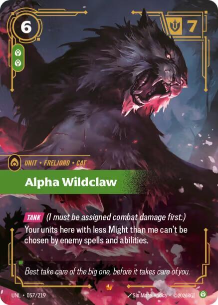 Alpha Wildclaw - Unleashed
