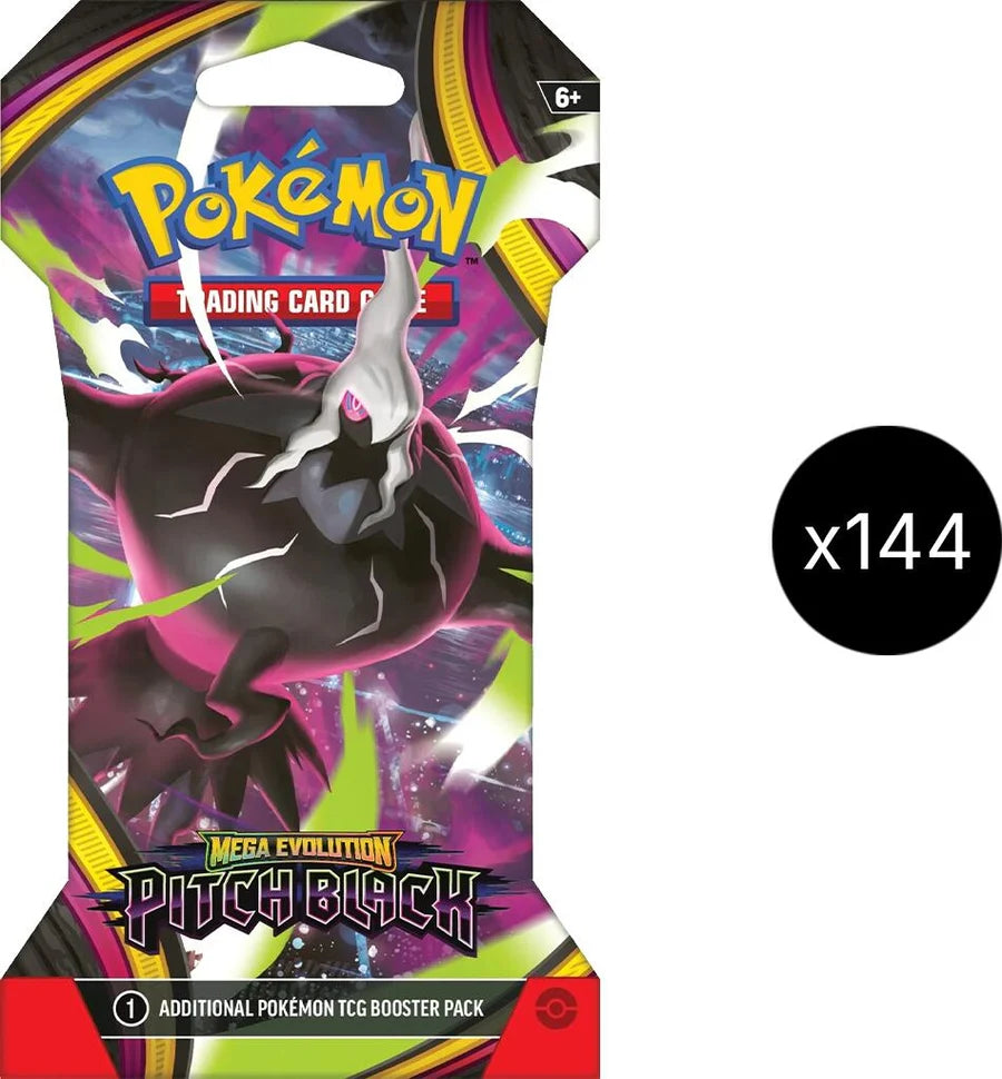 Pitch Black Sleeved Booster