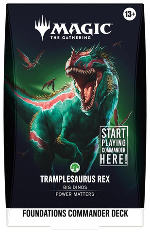 Foundations Commander Deck - Tramplesaurus Rex - Commander: Foundations (FDC)