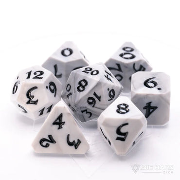 Die Hard Dice - 7pc RPG Set - Acrylic