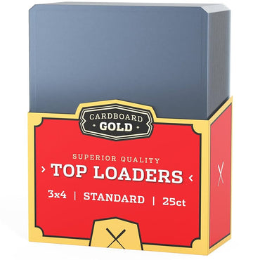 Cardboard Gold 3x4 Topload Card Holder - Standard