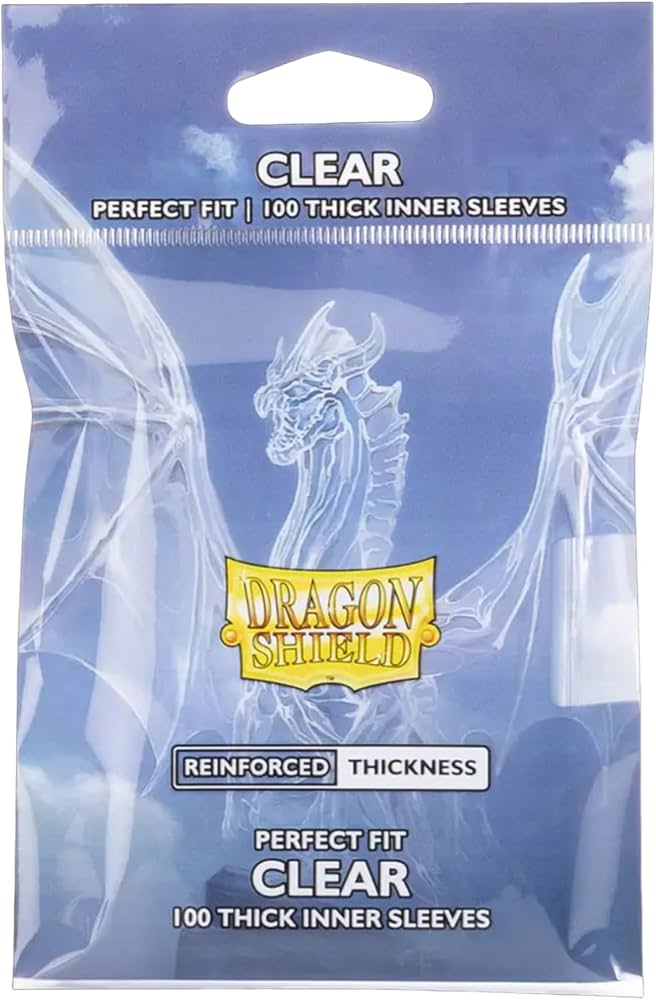 Clear - Perfect Fit Thick Inner Sleeves (Standard)