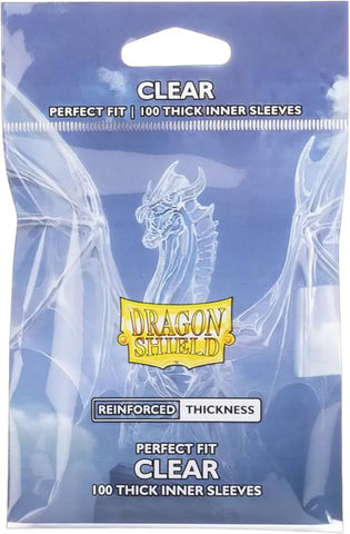 Clear - Perfect Fit Thick Inner Sleeves (Standard)