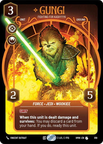 Gungi - Fighting for Kashyyyk (819) (Prestige) (819) [Homeworlds]