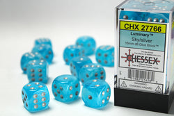 Chessex 16mm d6 Dice Block (12 dice)