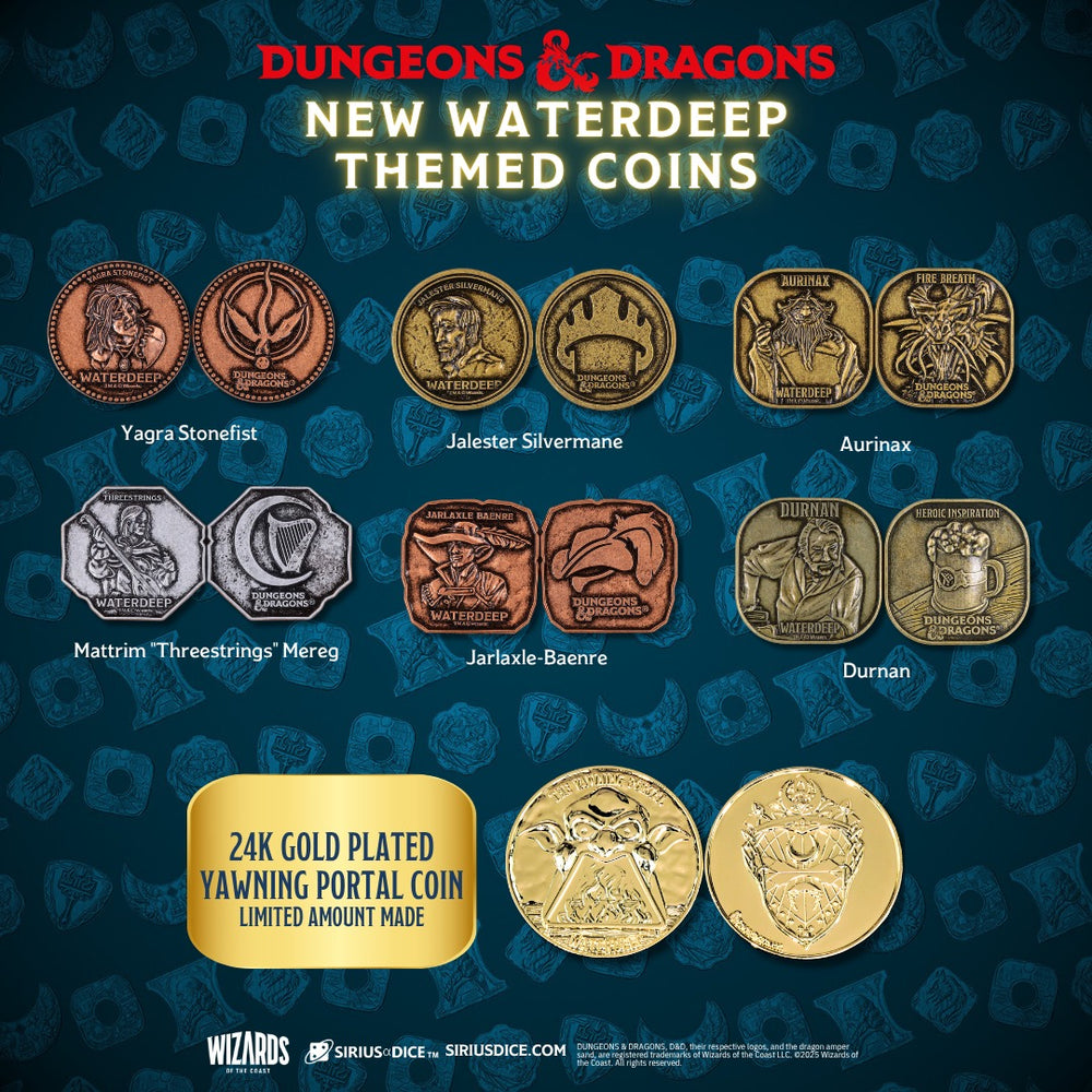 D&D The Yawning Portal Treasure Pack: Waterdeep Collection