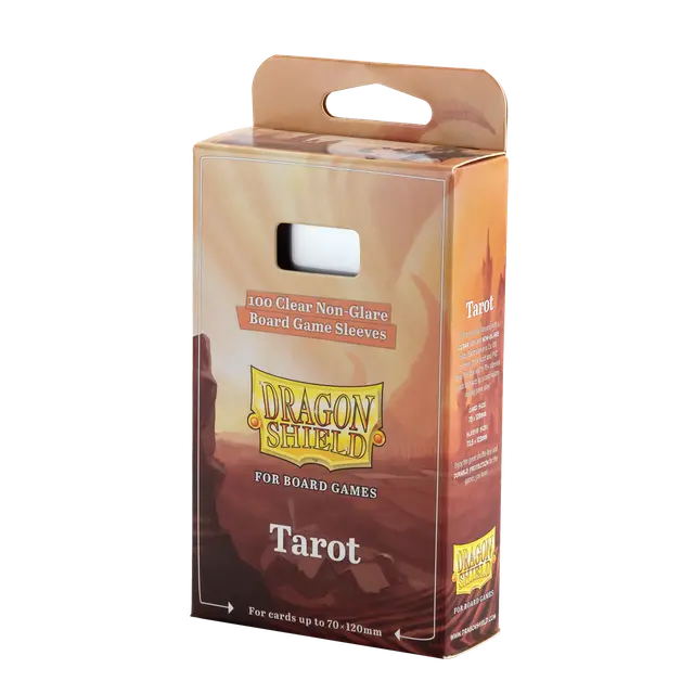 Dragon Shield Tarot - Clear/Non-Glare - Board Game Sleeves