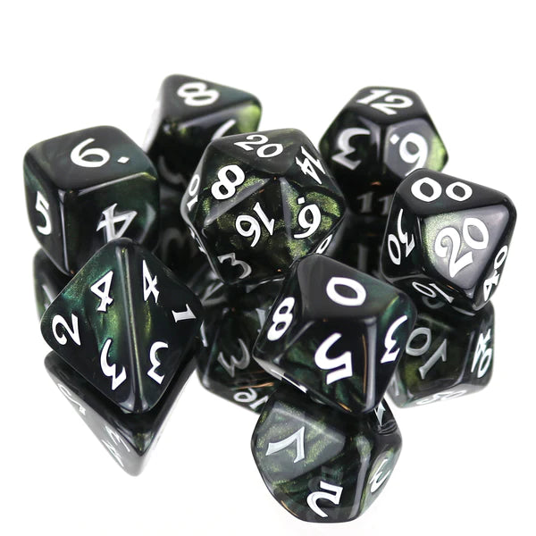 Die Hard Dice - 7pc RPG Set - Acrylic