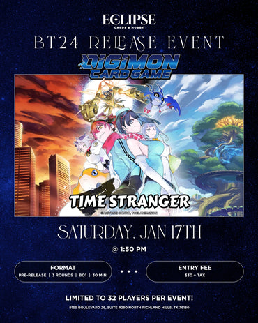 Digimon BT24 Time Stranger Release Event