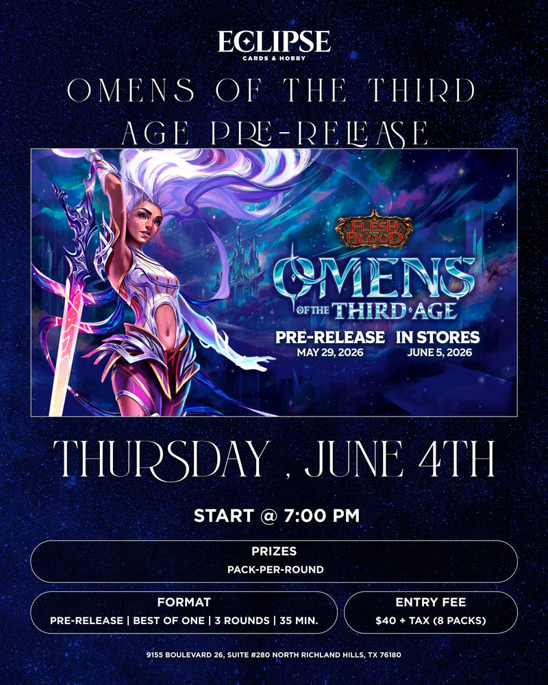 FAB - Omens of the Third Age Pre-Release