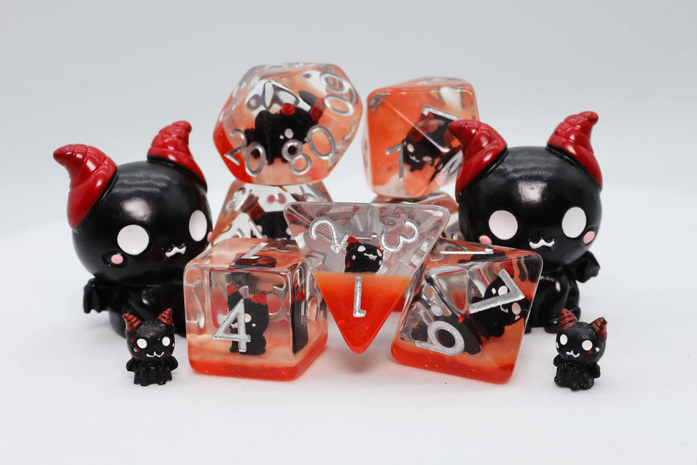 Foam Brain - RPG Dice Set - Figures