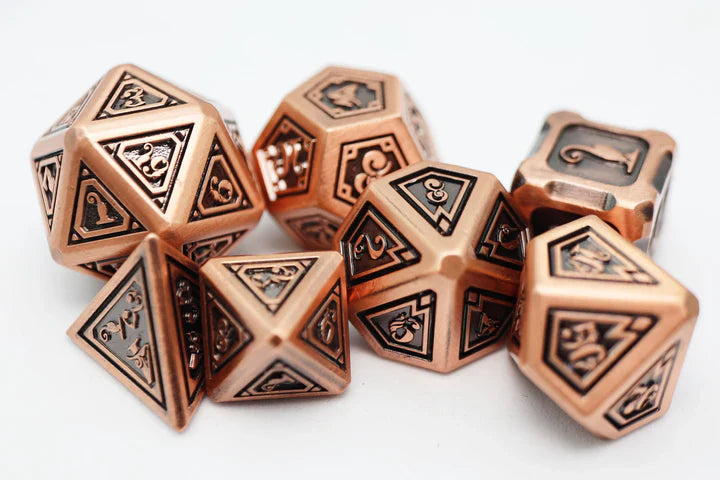 Foam Brain - RPG Dice Set - Alchemist Metal
