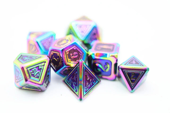 Foam Brain - RPG Dice Set - Alchemist Metal