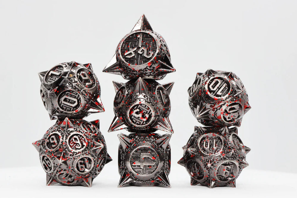 Foam Brain - RPG Dice Set - Meteor Storm