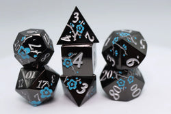 Foam Brain - RPG Dice Set - Metallic Bouquet