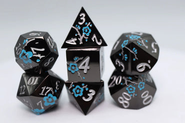 Foam Brain - RPG Dice Set - Metallic Bouquet