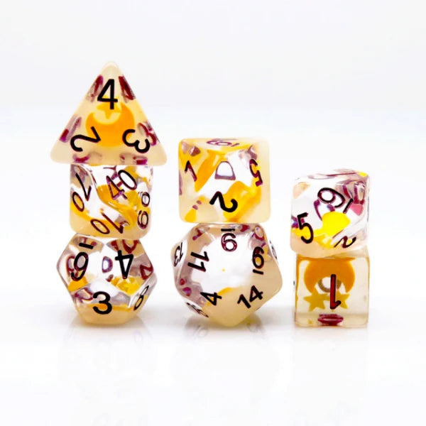 Foam Brain - RPG Dice Set - Figures