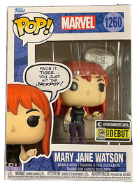 Funko POP! #1260 Mary Jane Watson - CC Sticker - Entertainment Earth ComicCon Debut