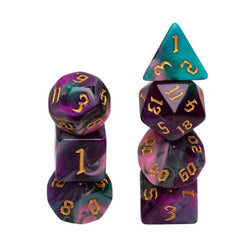 Foam Brain - RPG Dice Set - Acrylic/Resin