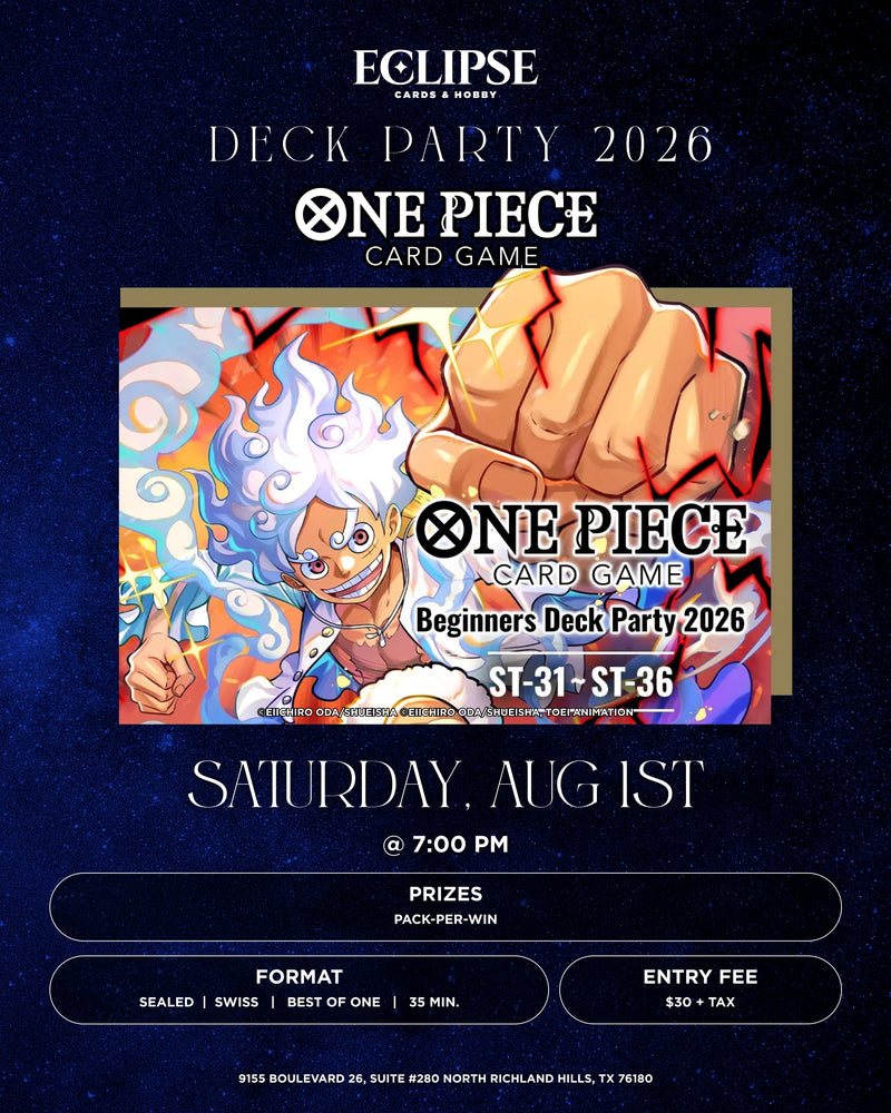 One Piece TCG - Deck Party 2026 ST31- ST36