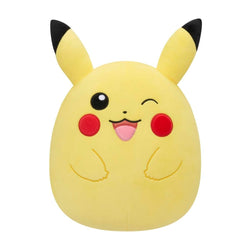 Squishmallows Pokémon Winking Pikachu Plush