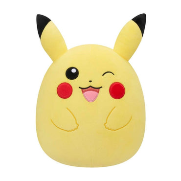 Squishmallows Pokémon Winking Pikachu Plush