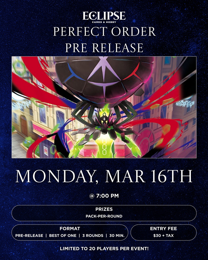 Mega Evolution: Perfect Order Pre-Release