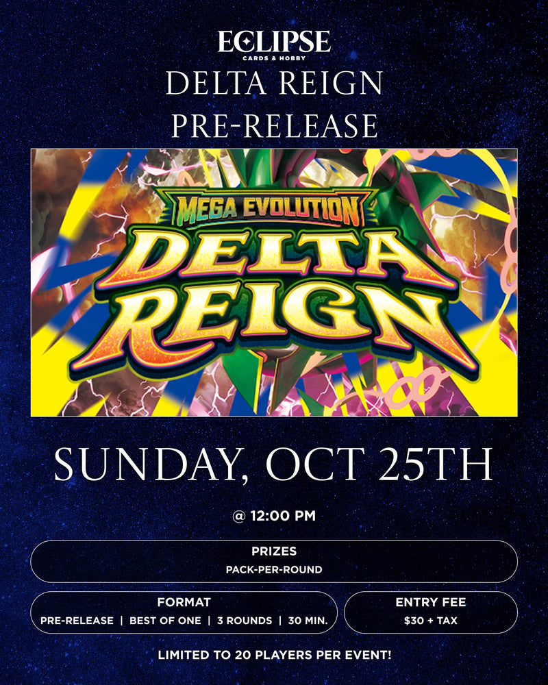Mega Evolution: Delta Reign Pre-Release