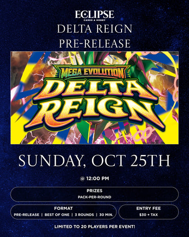 Mega Evolution: Delta Reign Pre-Release