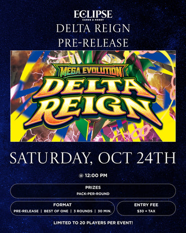 Mega Evolution: Delta Reign Pre-Release