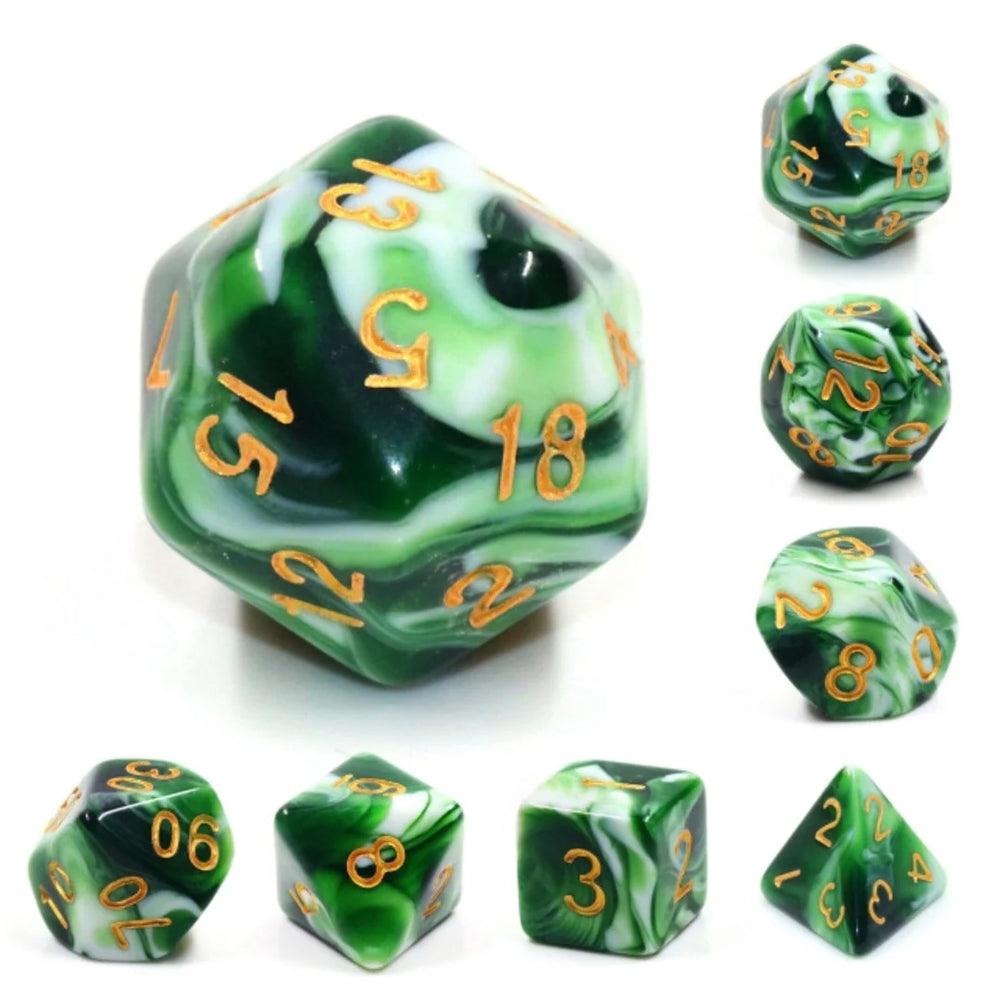 Foam Brain - RPG Dice Set - Acrylic/Resin