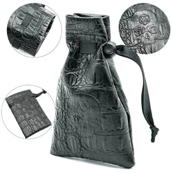Foam Brain - Leatherette Dice Bag