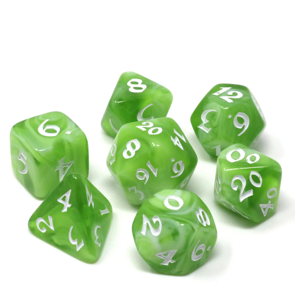 Die Hard Dice - 7pc RPG Set - Acrylic