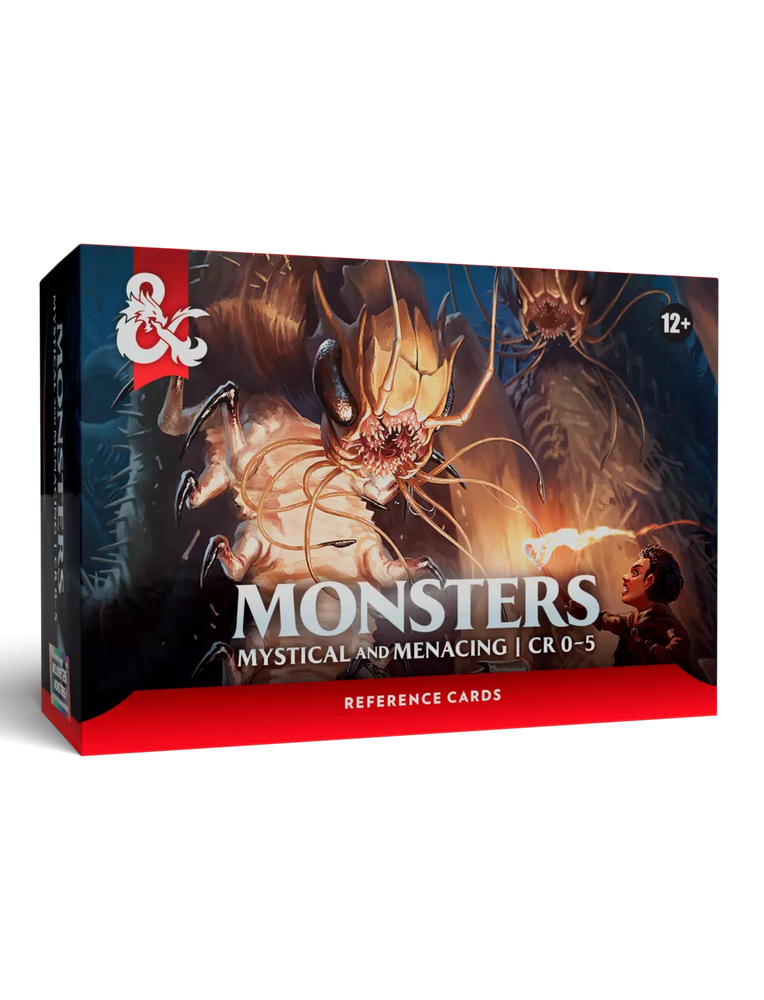 D&D Monster Reference Cards: Mystical and Menacing