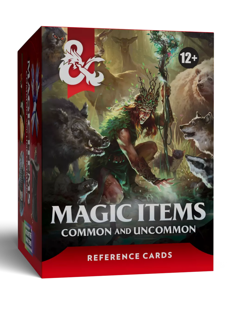 D&D Magic Item Reference Cards: Common and Uncommon