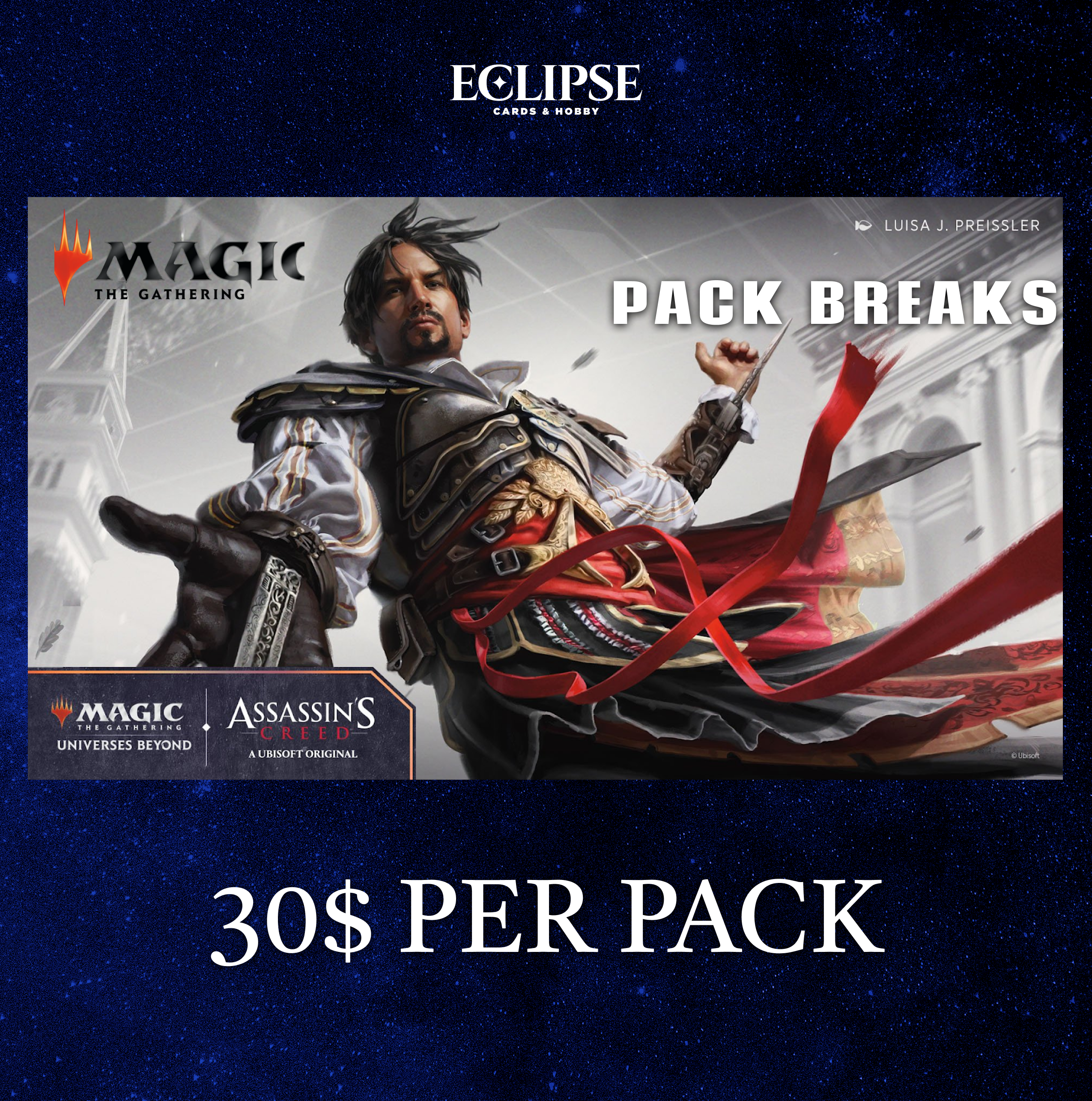 Assassin Creed Collector Booster Pack [Pack Break] #1 July 11th