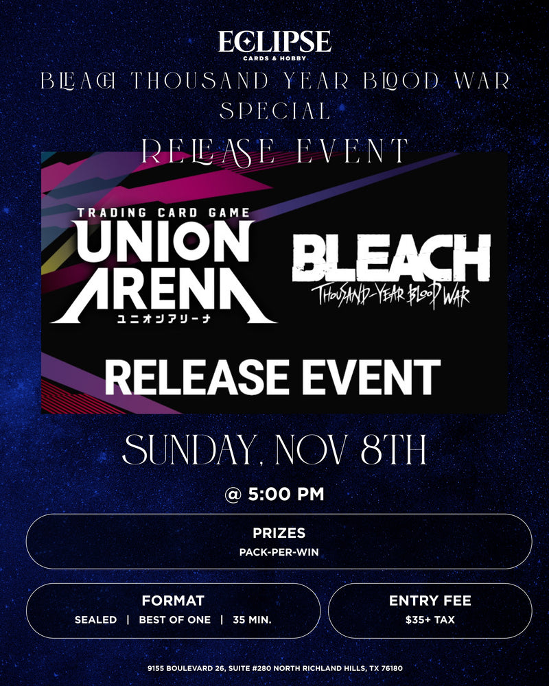Union Arena Bleach TYBW Special Release Event